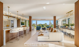 Instapklare, geavanceerde luxevilla te koop eerstelijnsgolf in Nueva Andalucia’s golfvallei, Marbella 781666 
