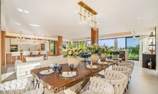 Instapklare, geavanceerde luxevilla te koop eerstelijnsgolf in Nueva Andalucia’s golfvallei, Marbella 781670 