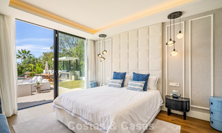Instapklare, geavanceerde luxevilla te koop eerstelijnsgolf in Nueva Andalucia’s golfvallei, Marbella 781698 