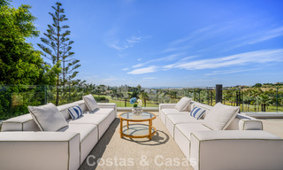 Instapklare, geavanceerde luxevilla te koop eerstelijnsgolf in Nueva Andalucia’s golfvallei, Marbella 781699 