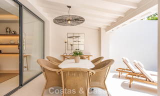 Prachtig gerenoveerd herenhuis te koop eerstelijns Aloha Golf in Nueva Andalucia, Marbella 781737 