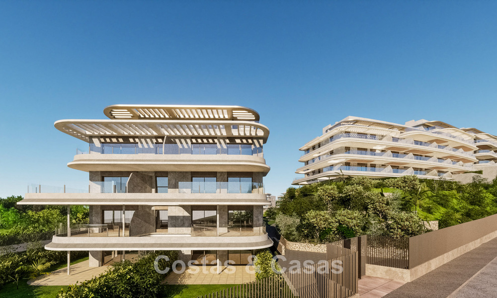Pre-Lancering! Stijlvolle boutique appartementen te koop in Mijas Costa, Costa del Sol 781629