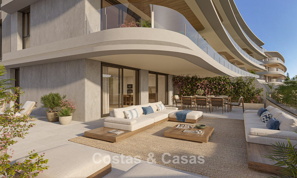 Pre-Lancering! Stijlvolle boutique appartementen te koop in Mijas Costa, Costa del Sol 781630