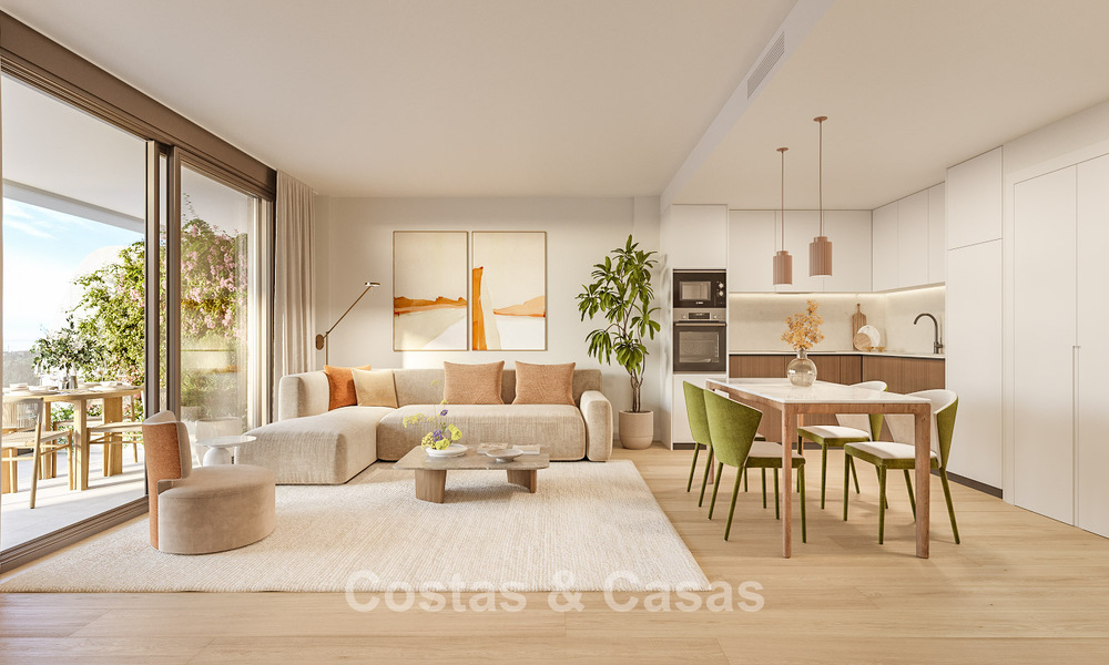 Pre-Lancering! Stijlvolle boutique appartementen te koop in Mijas Costa, Costa del Sol 781634