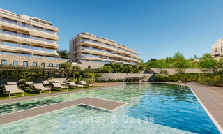 Pre-Lancering! Stijlvolle boutique appartementen te koop in Mijas Costa, Costa del Sol 781638 