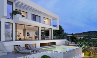 Nieuw op de markt! Hightech designervilla’s te koop in een begeerde golfomgeving nabij het centrum van Estepona 781754 