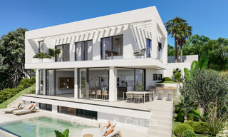 Nieuw op de markt! Hightech designervilla’s te koop in een begeerde golfomgeving nabij het centrum van Estepona 781759 