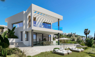 Nieuw op de markt! Hightech designervilla’s te koop in een begeerde golfomgeving nabij het centrum van Estepona 781767 