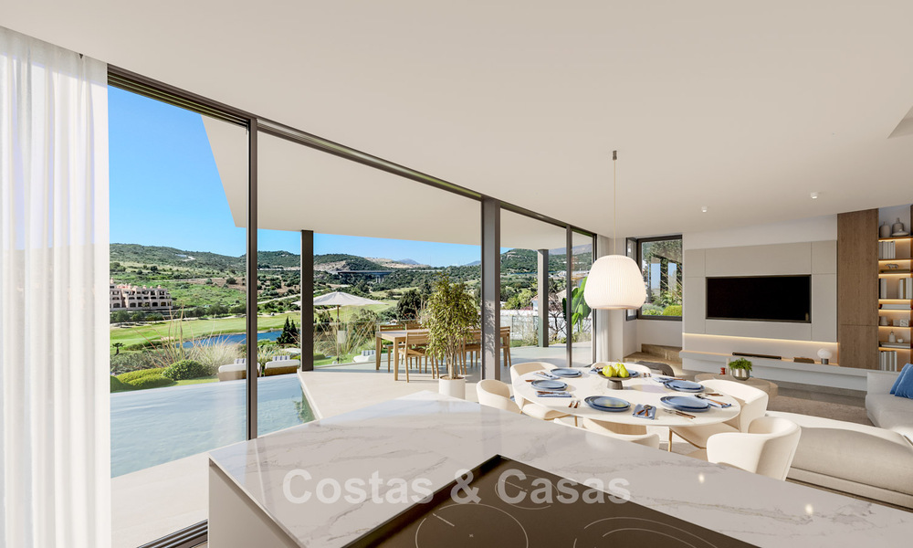 Nieuw op de markt! Hightech designervilla’s te koop in een begeerde golfomgeving nabij het centrum van Estepona 781769
