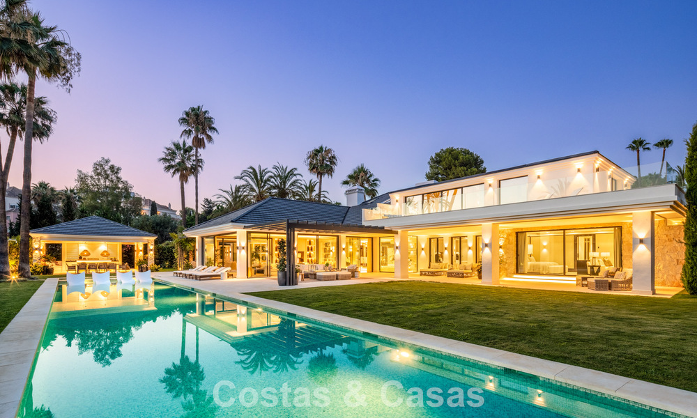 Meesterlijke eerstelijnsgolf villa te koop in het hart van Nueva Andalucia, Marbella 781777