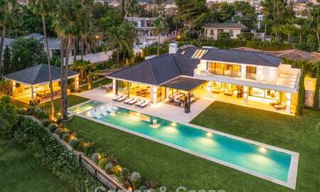 Meesterlijke eerstelijnsgolf villa te koop in het hart van Nueva Andalucia, Marbella 781780