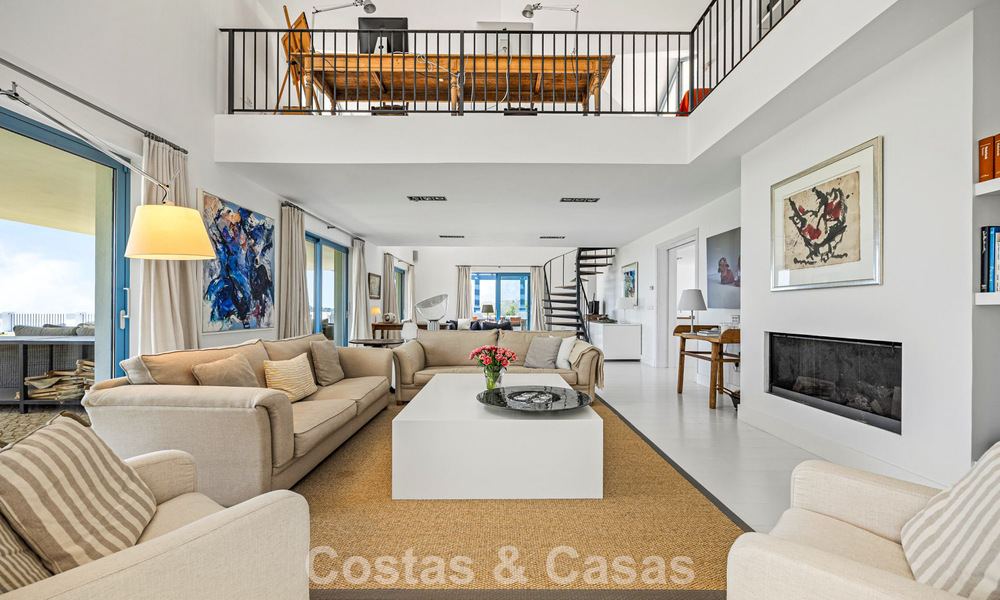 Prachtig Mediterraan landhuis met adembenemend zeezicht te koop in Benahavis - Marbella 781822