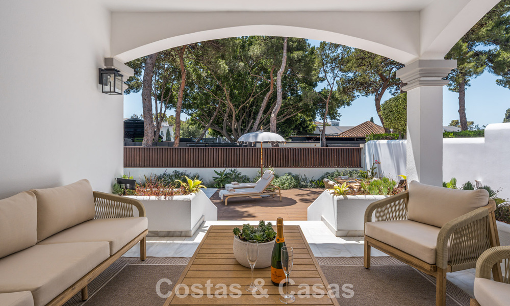 Stijlvolle zuiderse familiewoning te koop in Nueva Andalucia’s golfvallei, Marbella 781869