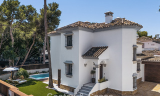 Stijlvolle zuiderse familiewoning te koop in Nueva Andalucia’s golfvallei, Marbella 781876 