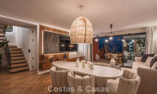 Instapklaar duplex penthouse, modern gerenoveerd, met formidabel zeezicht te koop in Marbella - Benahavis 782388 