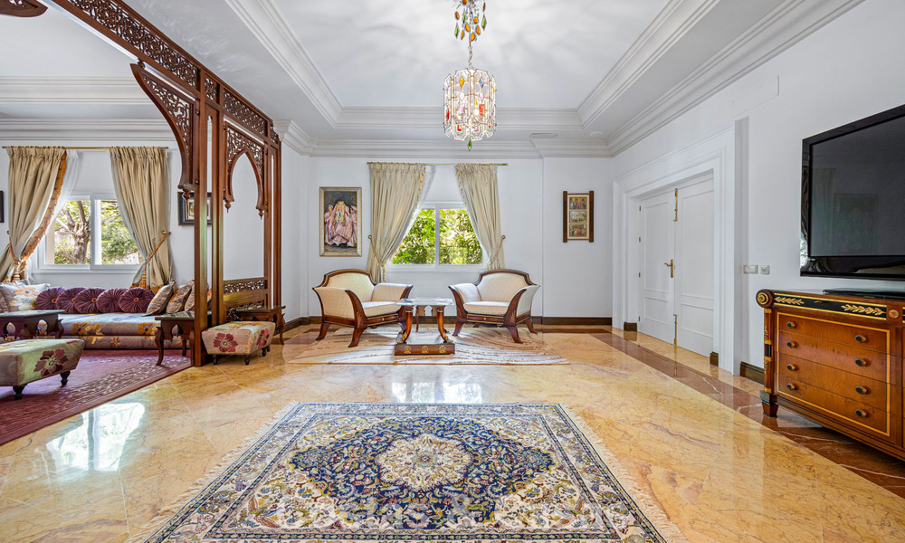Unieke, grootse, statige residentie te koop in het hart van Marbella’s prestigieuze Golden Mile 782423