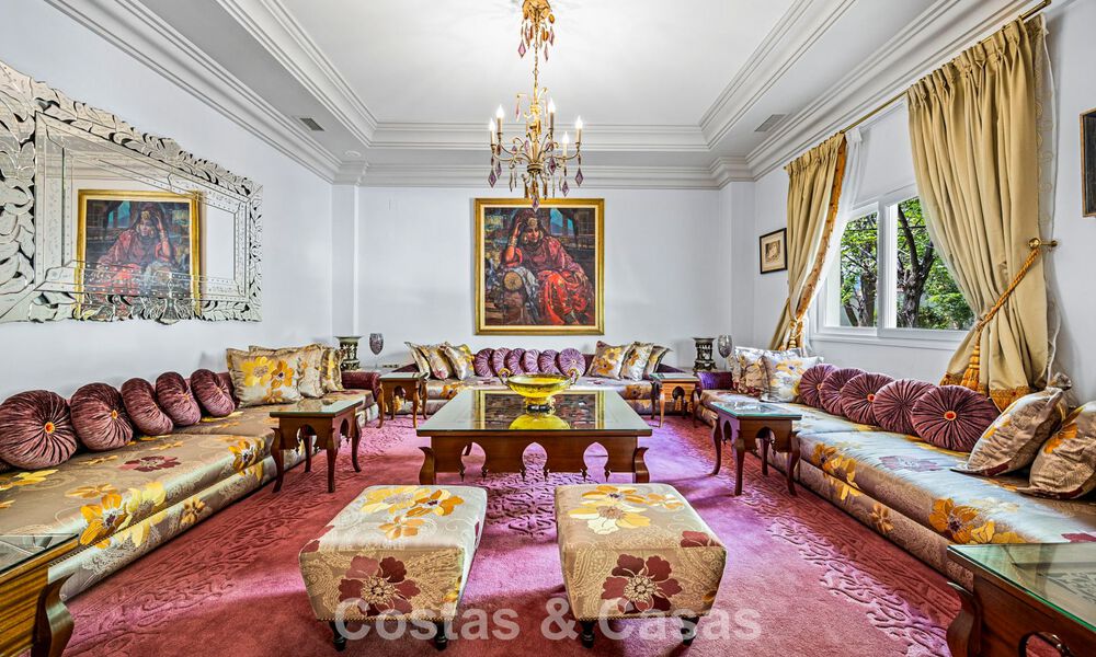 Unieke, grootse, statige residentie te koop in het hart van Marbella’s prestigieuze Golden Mile 782446