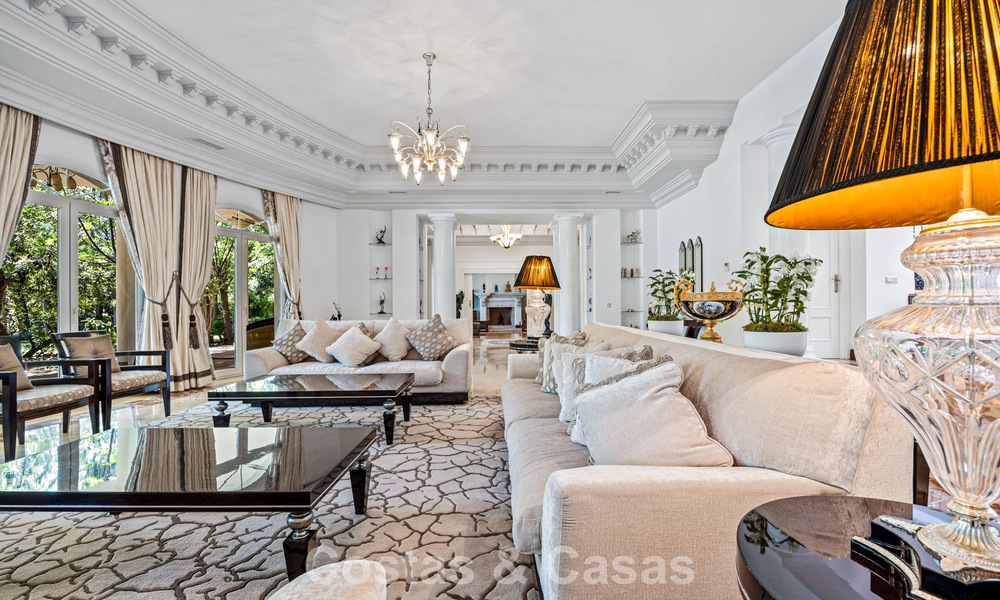 Unieke, grootse, statige residentie te koop in het hart van Marbella’s prestigieuze Golden Mile 782458