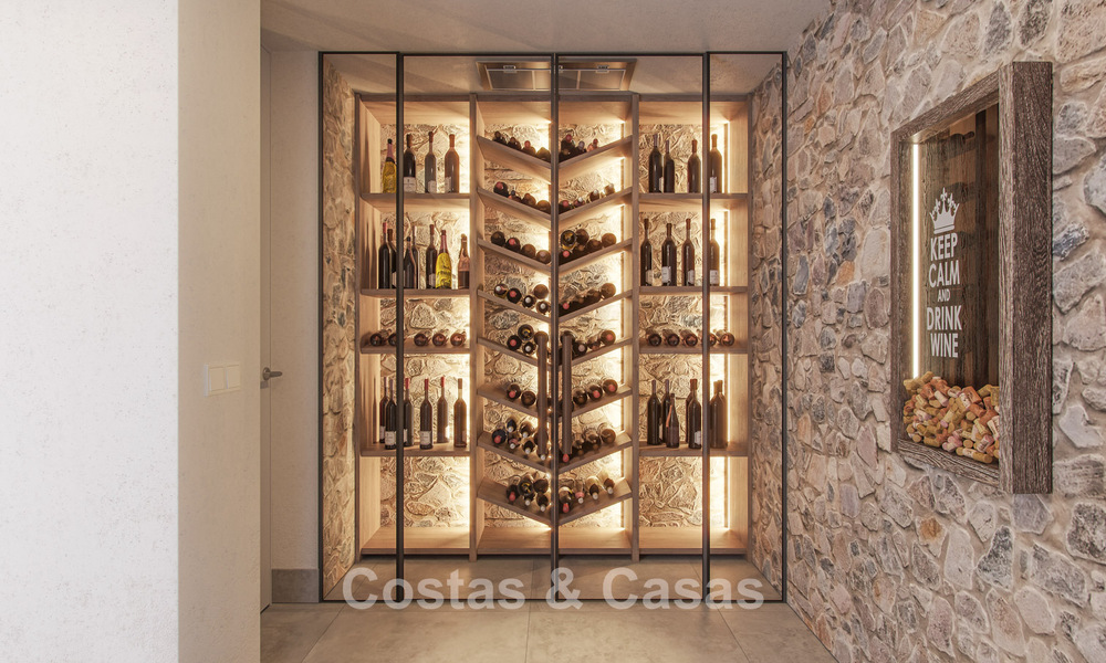 High-end nieuwbouwvilla met zeezicht te koop in een groene enclave ten oosten van Malaga centrum 782536