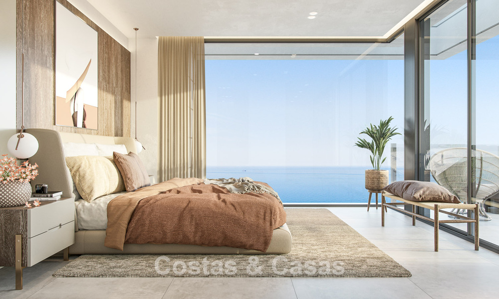 High-end nieuwbouwvilla met zeezicht te koop in een groene enclave ten oosten van Malaga centrum 782539