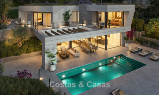 High-end nieuwbouwvilla met zeezicht te koop in een groene enclave ten oosten van Malaga centrum 782544 
