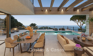 High-end nieuwbouwvilla met zeezicht te koop in een groene enclave ten oosten van Malaga centrum 782545 