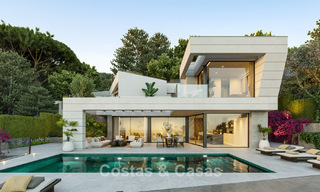 High-end nieuwbouwvilla met zeezicht te koop in een groene enclave ten oosten van Malaga centrum 782546 