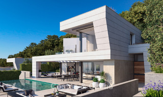 Moderne, luxe nieuwbouwvilla met uitzicht op zee te koop in een groene, rustige omgeving ten oosten van Malaga centrum 782551 