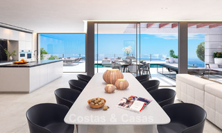 Moderne, luxe nieuwbouwvilla met uitzicht op zee te koop in een groene, rustige omgeving ten oosten van Malaga centrum 782554 