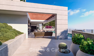 Geavanceerde nieuwbouwvilla met zeezicht te koop in een nieuw, gated community ten oosten van Malaga 782560 