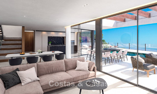 Geavanceerde nieuwbouwvilla met zeezicht te koop in een nieuw, gated community ten oosten van Malaga 782562 