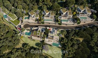 Moderne nieuwbouwvilla met panoramisch zeezicht te koop omgeven door groen ten oosten van Malaga centrum 782575 