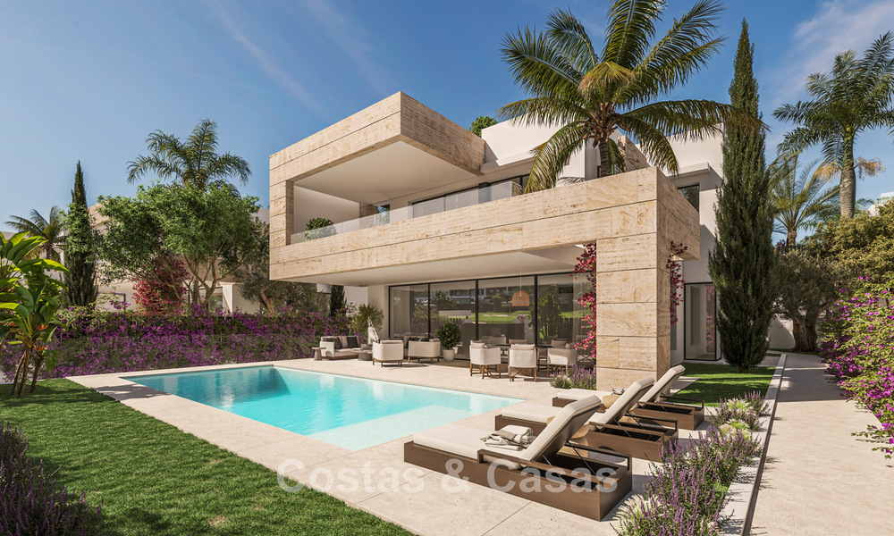 Nieuwbouwvilla’s te koop op loopafstand van een fantastisch clubhuis op de New Golden Mile tussen Marbella en Estepona 781979