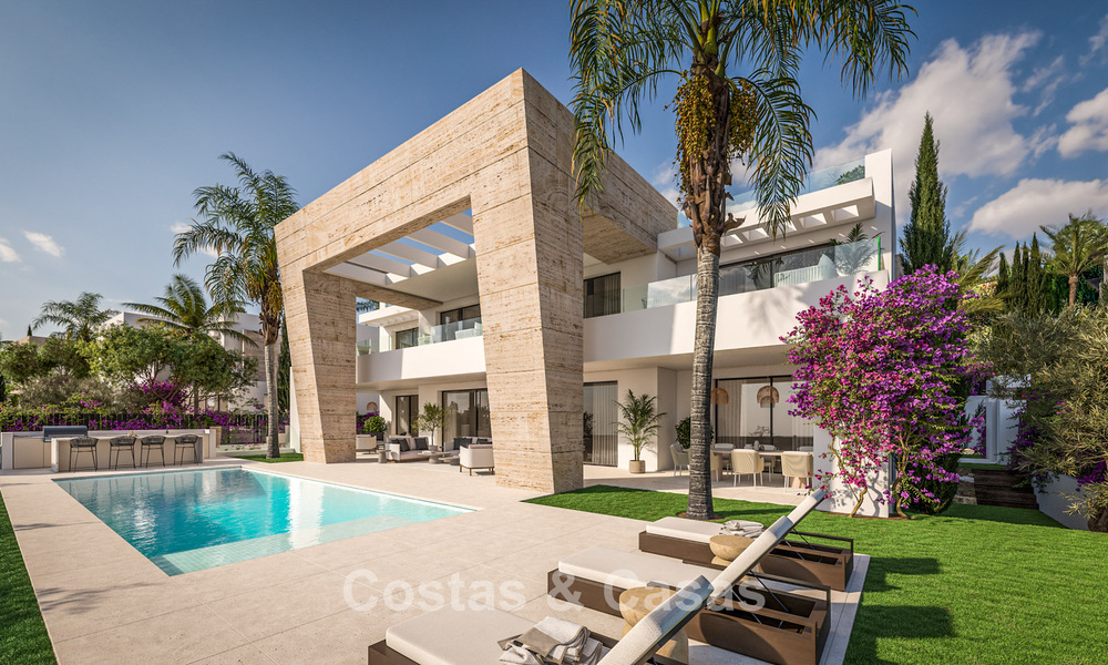 Nieuwbouwvilla’s te koop op loopafstand van een fantastisch clubhuis op de New Golden Mile tussen Marbella en Estepona 781981