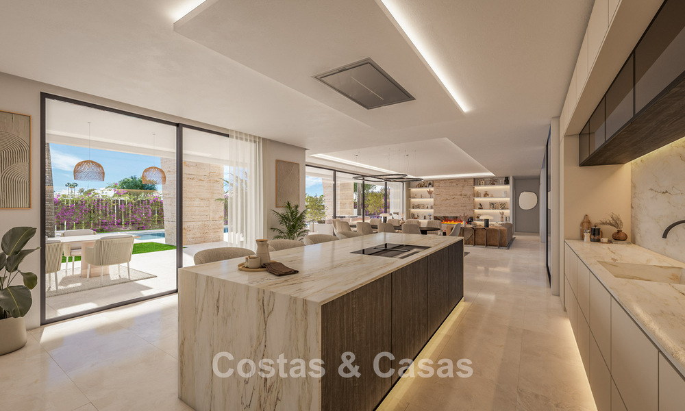 Nieuwbouwvilla’s te koop op loopafstand van een fantastisch clubhuis op de New Golden Mile tussen Marbella en Estepona 781982