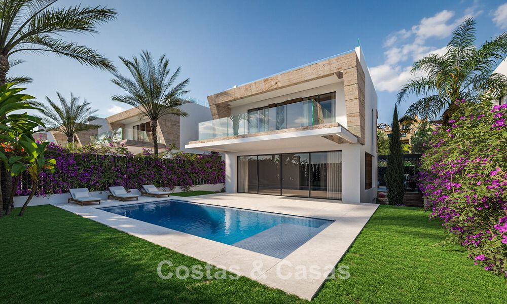 Nieuwbouwvilla’s te koop op loopafstand van een fantastisch clubhuis op de New Golden Mile tussen Marbella en Estepona 781986