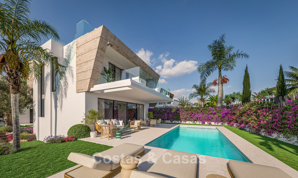 Nieuwbouwvilla’s te koop op loopafstand van een fantastisch clubhuis op de New Golden Mile tussen Marbella en Estepona 781987