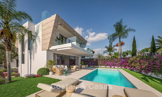 Nieuwbouwvilla’s te koop op loopafstand van een fantastisch clubhuis op de New Golden Mile tussen Marbella en Estepona 781987 