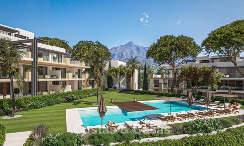 Lancering! Stijlvolle nieuwbouwappartementen te koop in Nueva Andalucia’s golfvallei, Marbella 782132