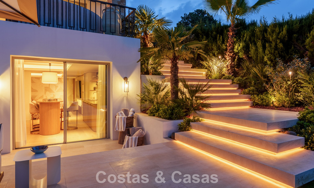 Instapklare, stijlvol gerenoveerde luxevilla te koop in het hart van Nueva Andalucia’s golfvallei, Marbella 783151