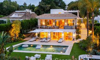 Instapklare, stijlvol gerenoveerde luxevilla te koop in het hart van Nueva Andalucia’s golfvallei, Marbella 783157 
