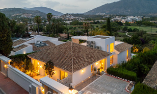 Instapklare, stijlvol gerenoveerde luxevilla te koop in het hart van Nueva Andalucia’s golfvallei, Marbella 783159 