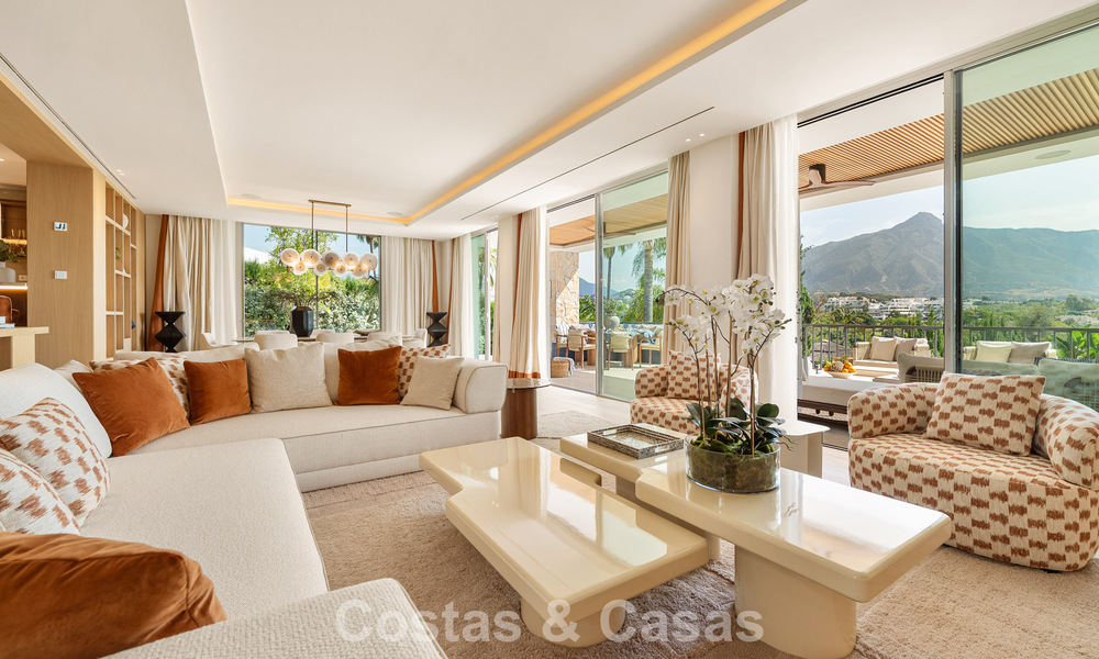 Instapklare, stijlvol gerenoveerde luxevilla te koop in het hart van Nueva Andalucia’s golfvallei, Marbella 783170