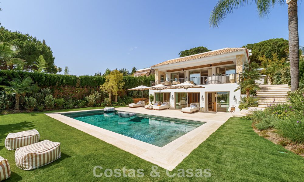 Instapklare, stijlvol gerenoveerde luxevilla te koop in het hart van Nueva Andalucia’s golfvallei, Marbella 783200