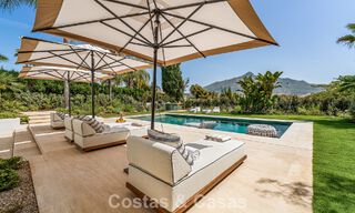 Instapklare, stijlvol gerenoveerde luxevilla te koop in het hart van Nueva Andalucia’s golfvallei, Marbella 783203 