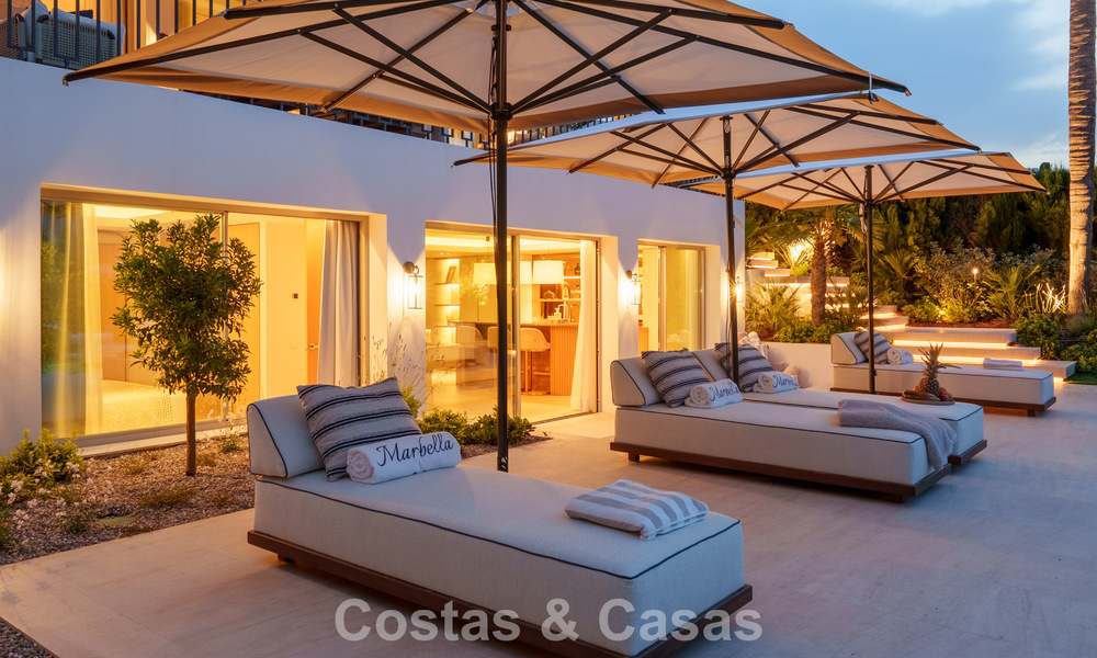 Instapklare, stijlvol gerenoveerde luxevilla te koop in het hart van Nueva Andalucia’s golfvallei, Marbella 783214