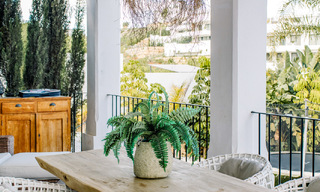Instapklare, mediterrane familievilla te koop in een gated golfresort op de New Golden Mile tussen Marbella en Estepona 782152 