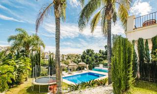 Instapklare, mediterrane familievilla te koop in een gated golfresort op de New Golden Mile tussen Marbella en Estepona 782167 