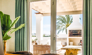 Instapklare, mediterrane familievilla te koop in een gated golfresort op de New Golden Mile tussen Marbella en Estepona 782195 