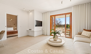 Instapklaar, modern gerenoveerd 3-slaapkamer appartement in een eerstelijns golfcomplex in Nueva Andalucia, Marbella 782267 